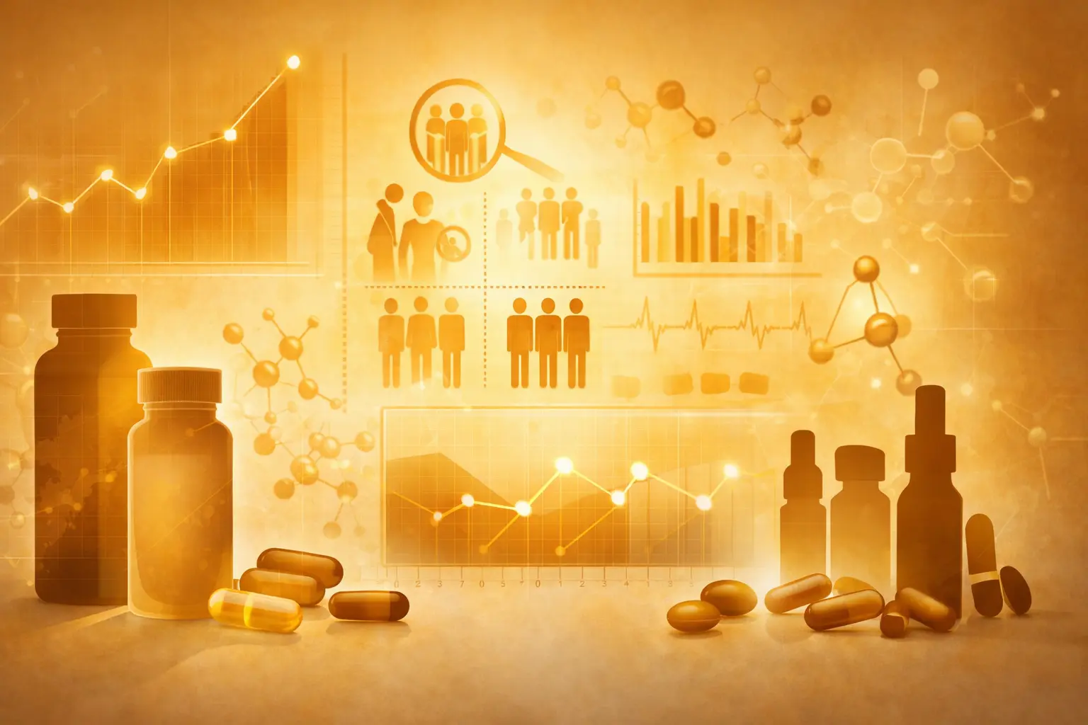 Chart showing different evidence levels for natural supplements studied for energy and fatigue