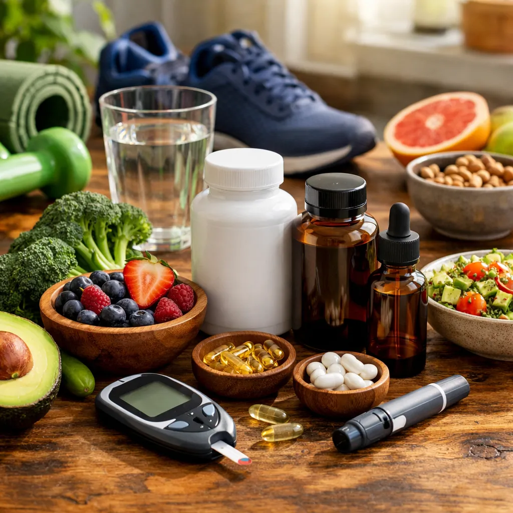 Featured image for article: What Are the Best Supplements for Type 2 Diabetes? A Research-Based Guide 2026